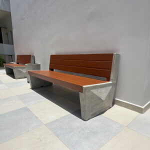 Bancas con espaldar - BES02